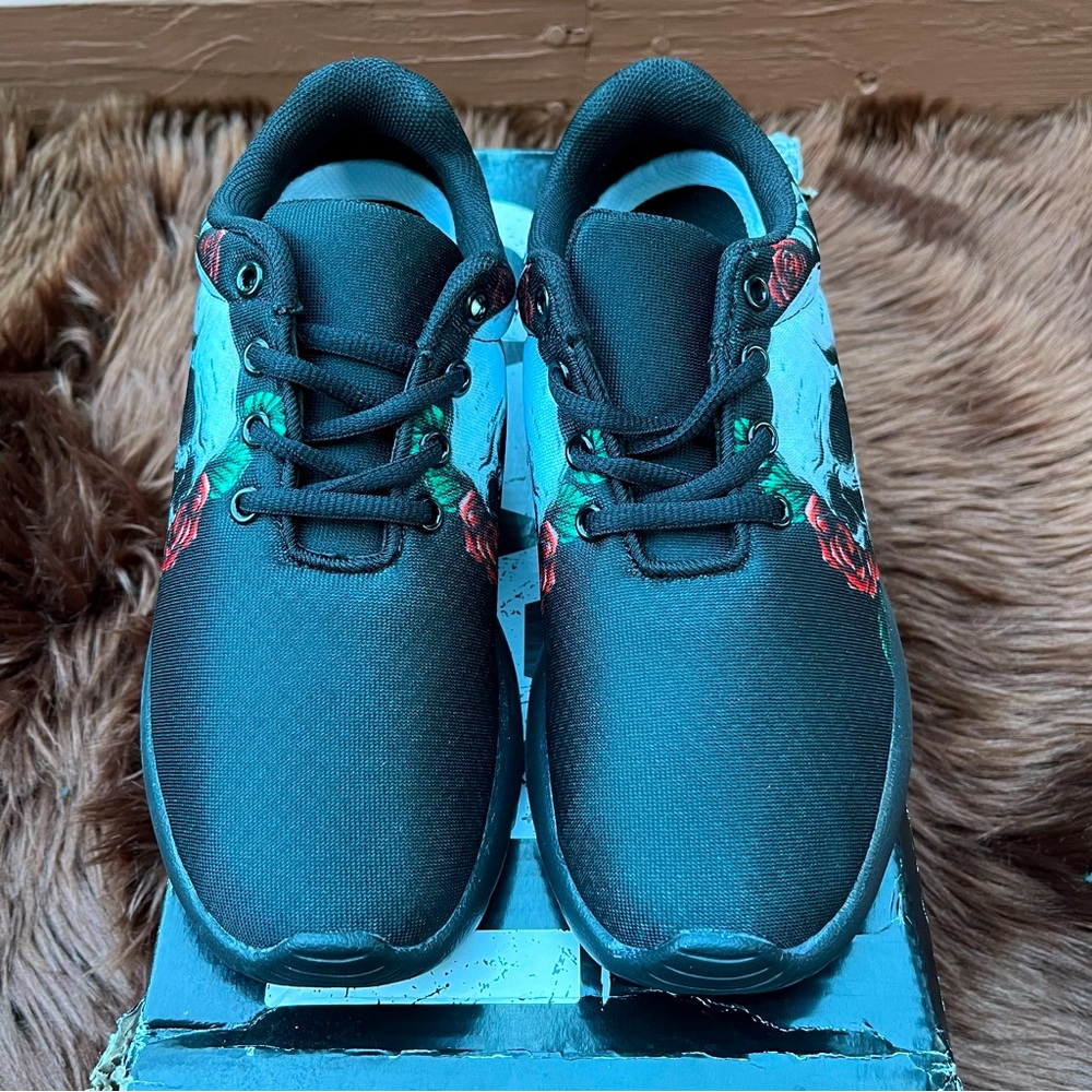 NWOT RAAD Skull Sneakers